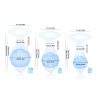 Crystal Luxe Anal Plug Pelvic Floor Strength Training  S/M/L Smooth Ergonomic - Image 9